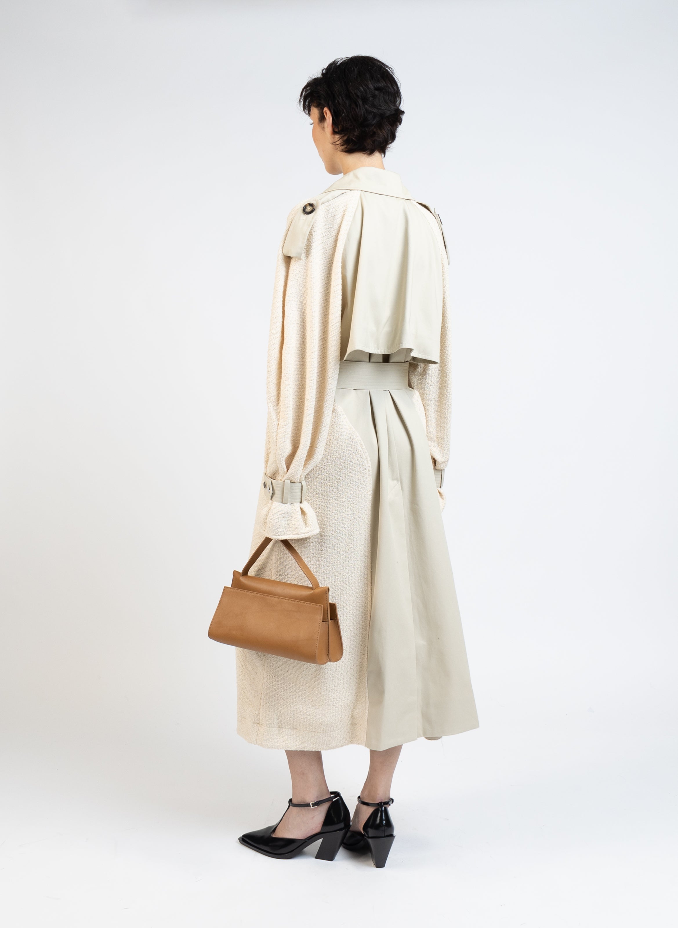 Double Breasted Trench Coat/Beige – Elleme