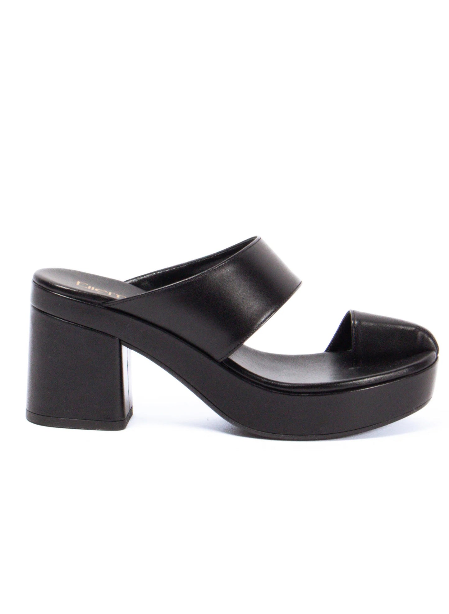 Cachecache Block Heel Noir