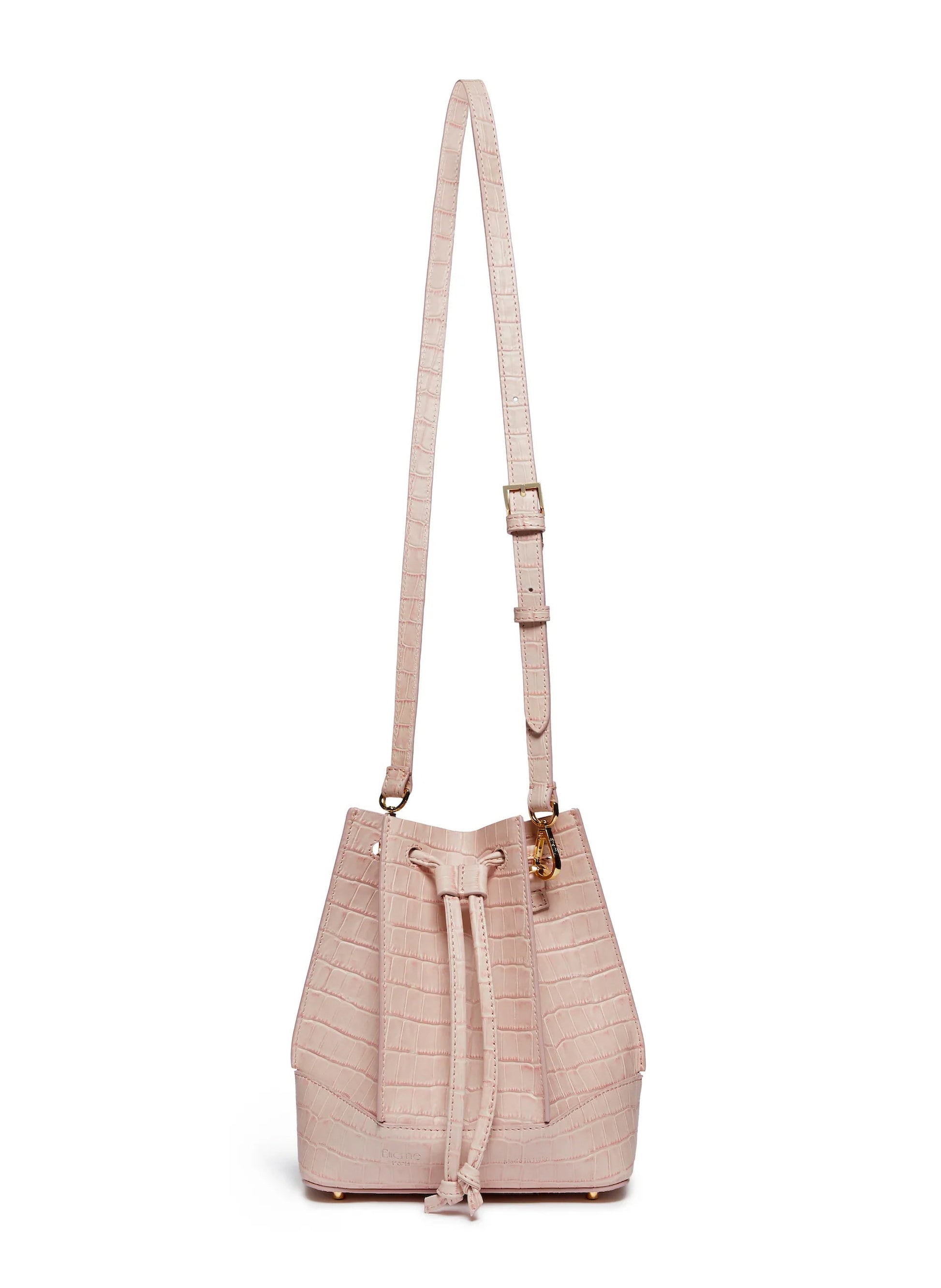 Elleme Loop Leather Shoulder Bag - Pink