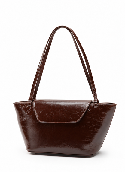 Courrier Tote Vintage Leather Chestnut