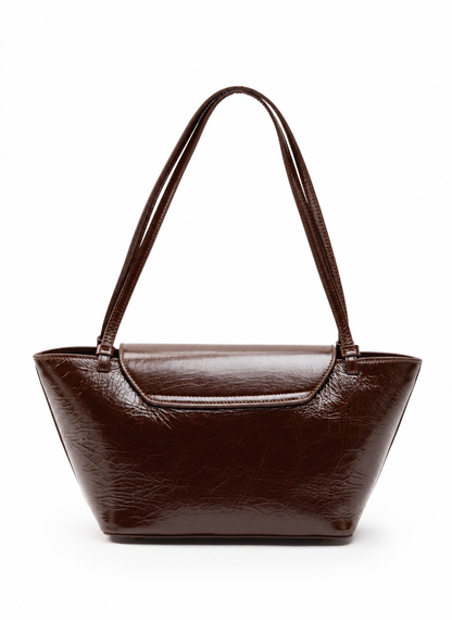 Courrier Tote Vintage Leather Chestnut