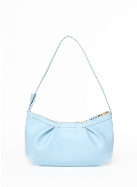 Dimple Pochette Leather Blue