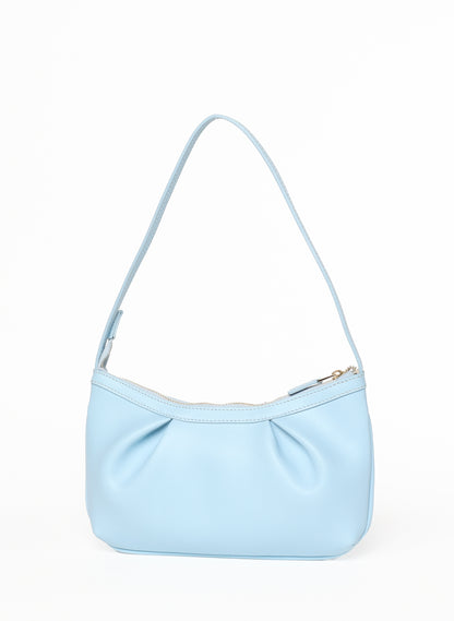 Dimple Pochette Leather Blue