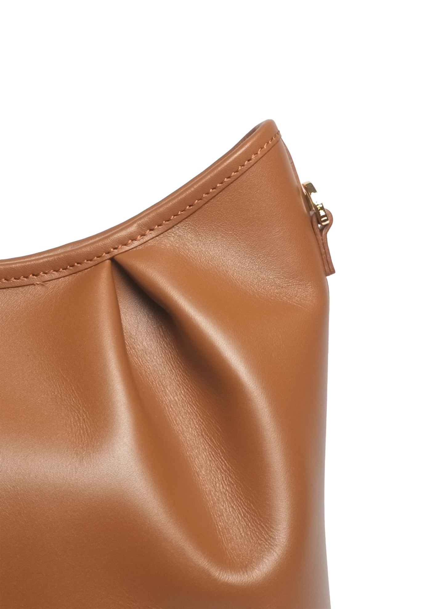 Dimple Tote Cuir Cognac