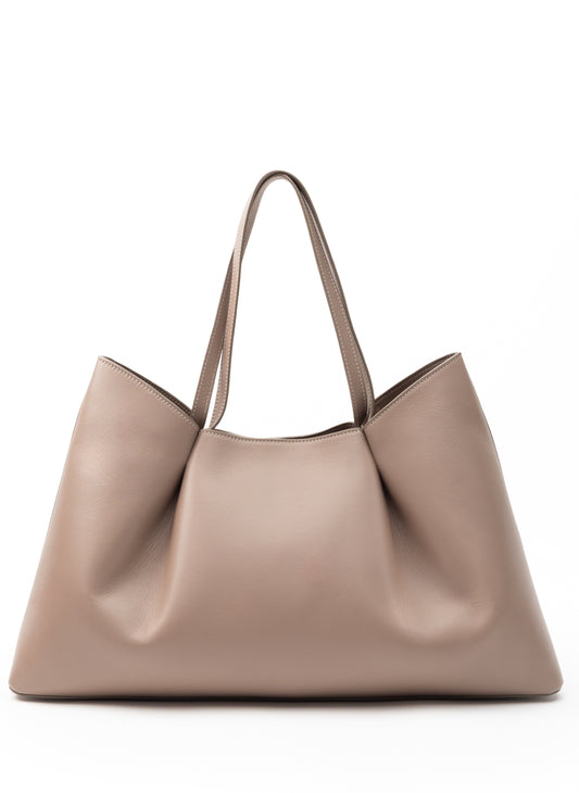 Dimple Tote Leather Acacia