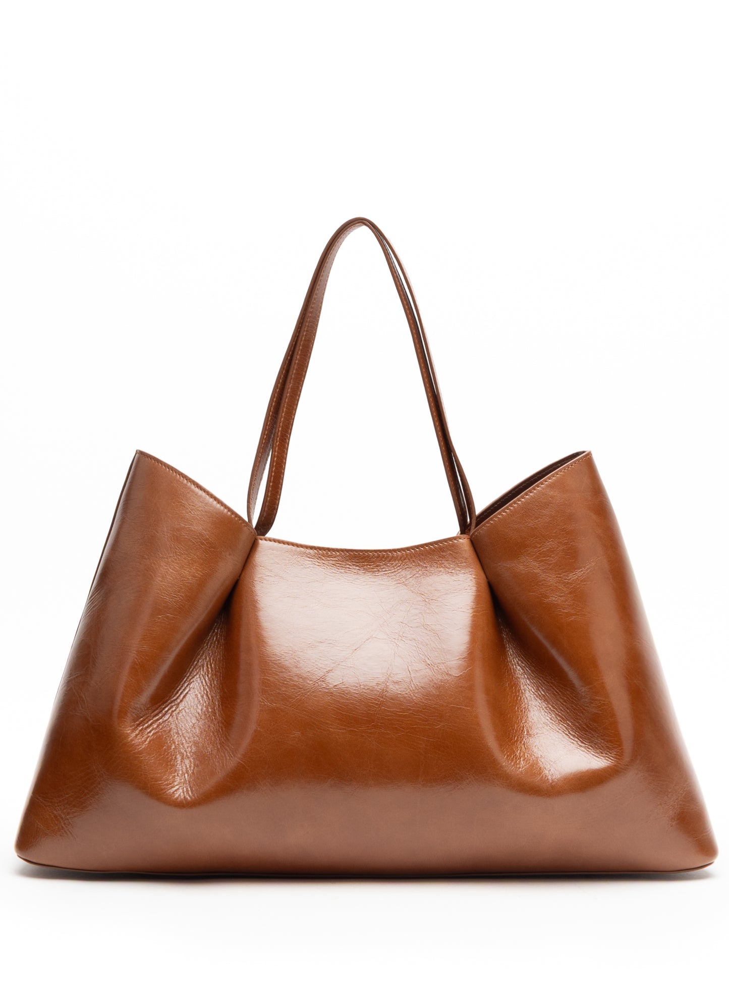 Dimple Tote Vintage Leather Corteccia