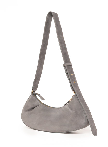 Dimple Moon Suede Grey