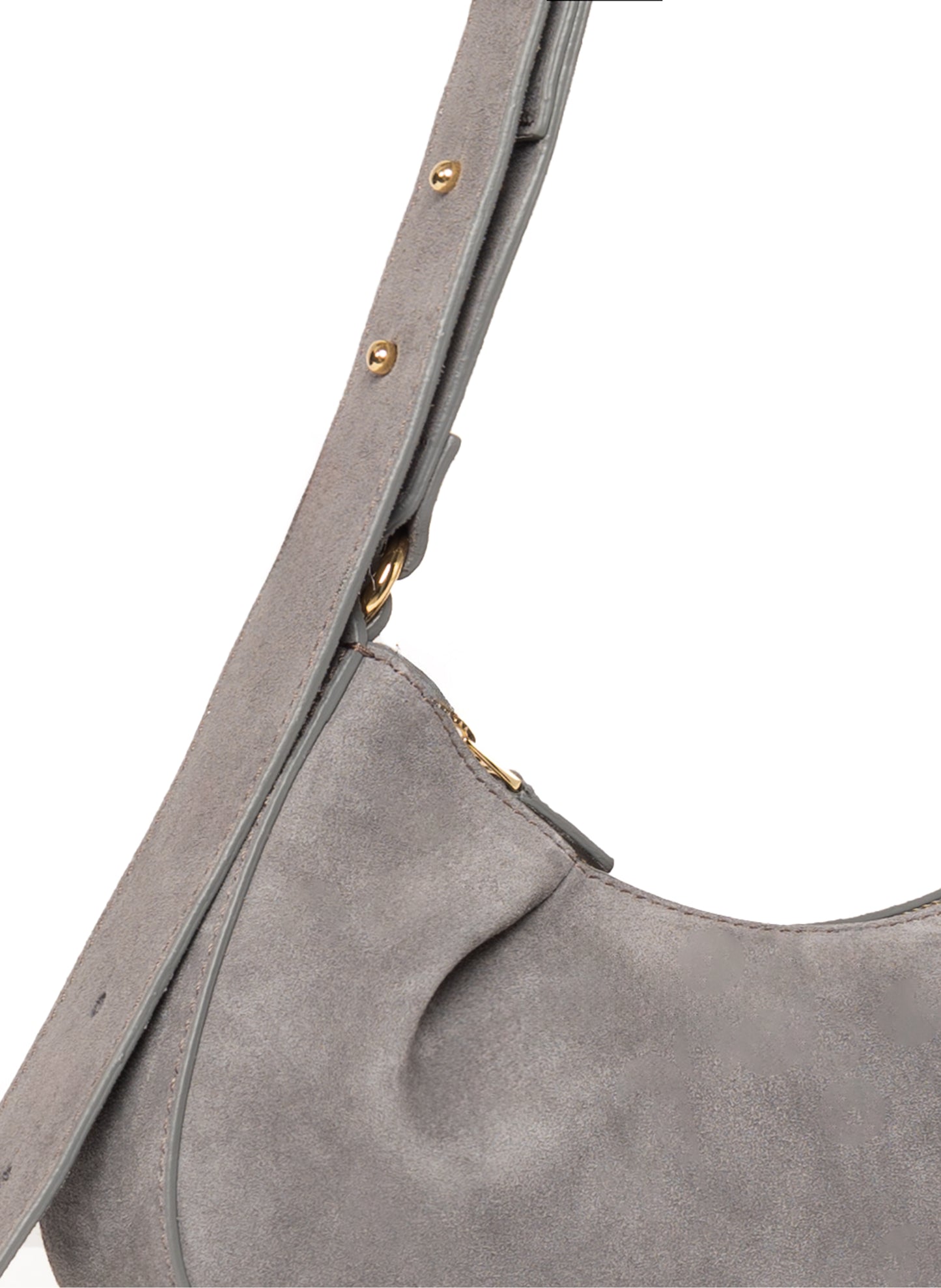 Dimple Moon Suede Grey