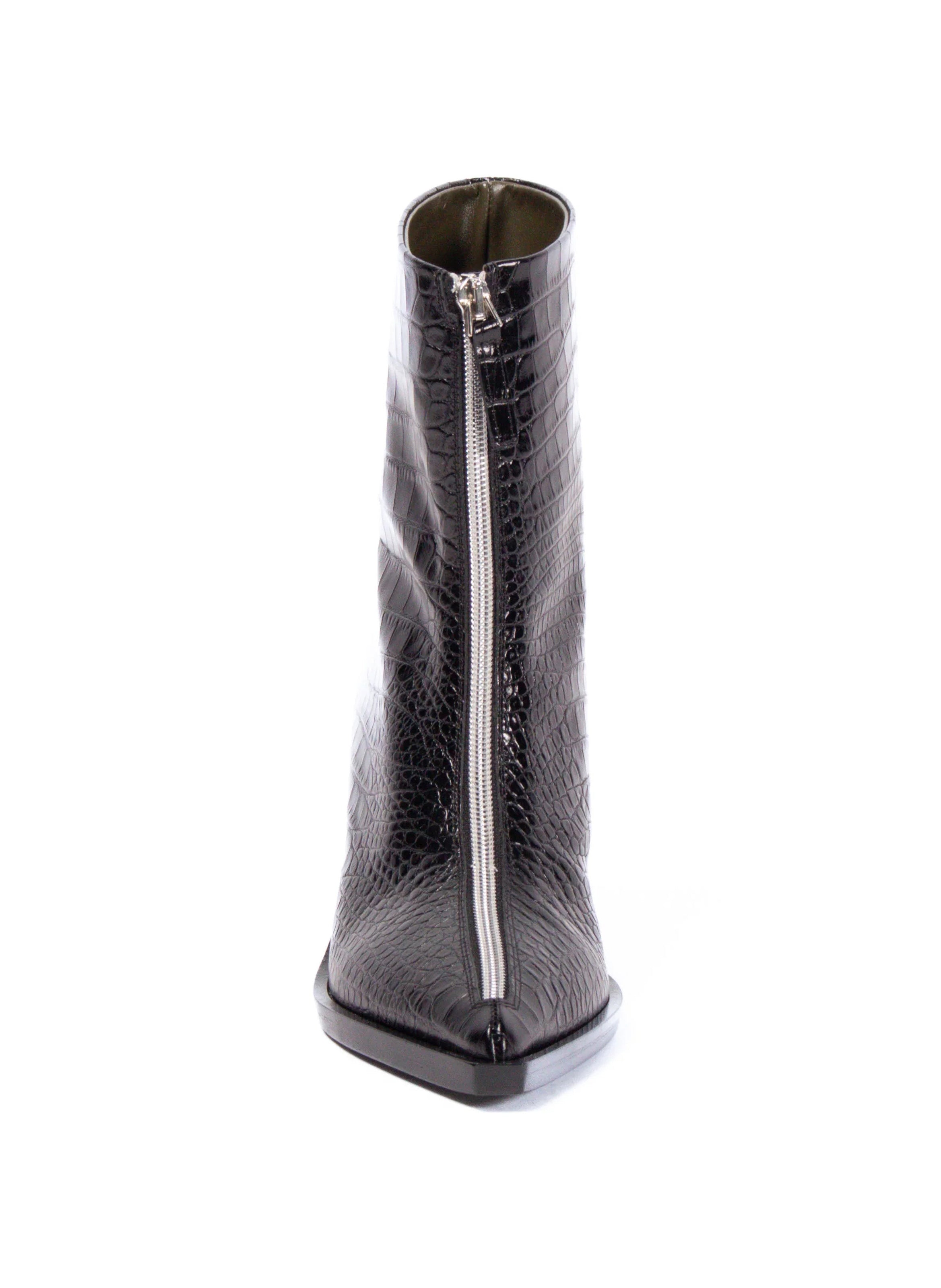 Wellington boots with outlet zipper