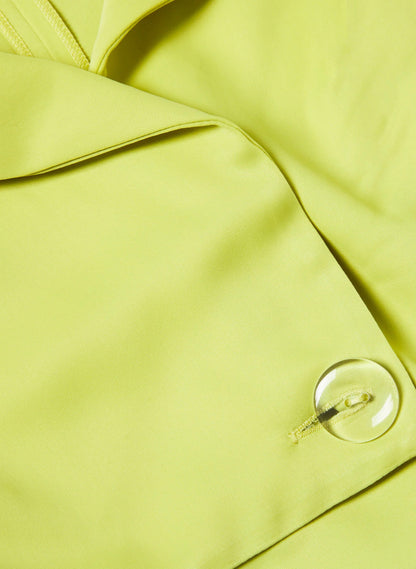 Cropped Jacket Lime