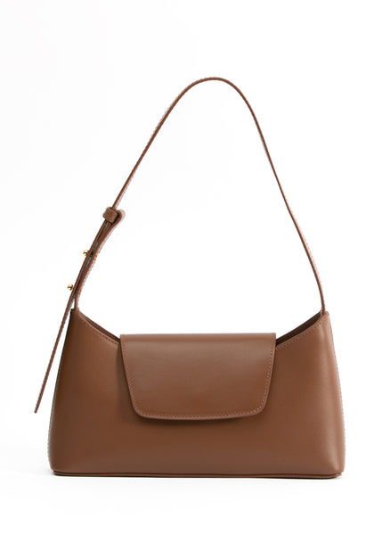 Elleme Paris ハンドバッグ　ショルダーバッグ EnvelopeLeatherCognac1_grande.