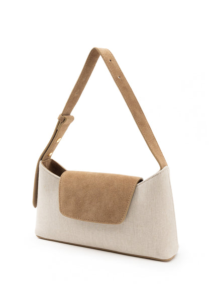 Envelope Suede/Canvas Tan