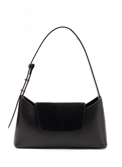 Envelope Wildleder/Leder Schwarz