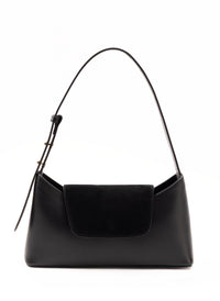 Envelope Wildleder/Leder Schwarz