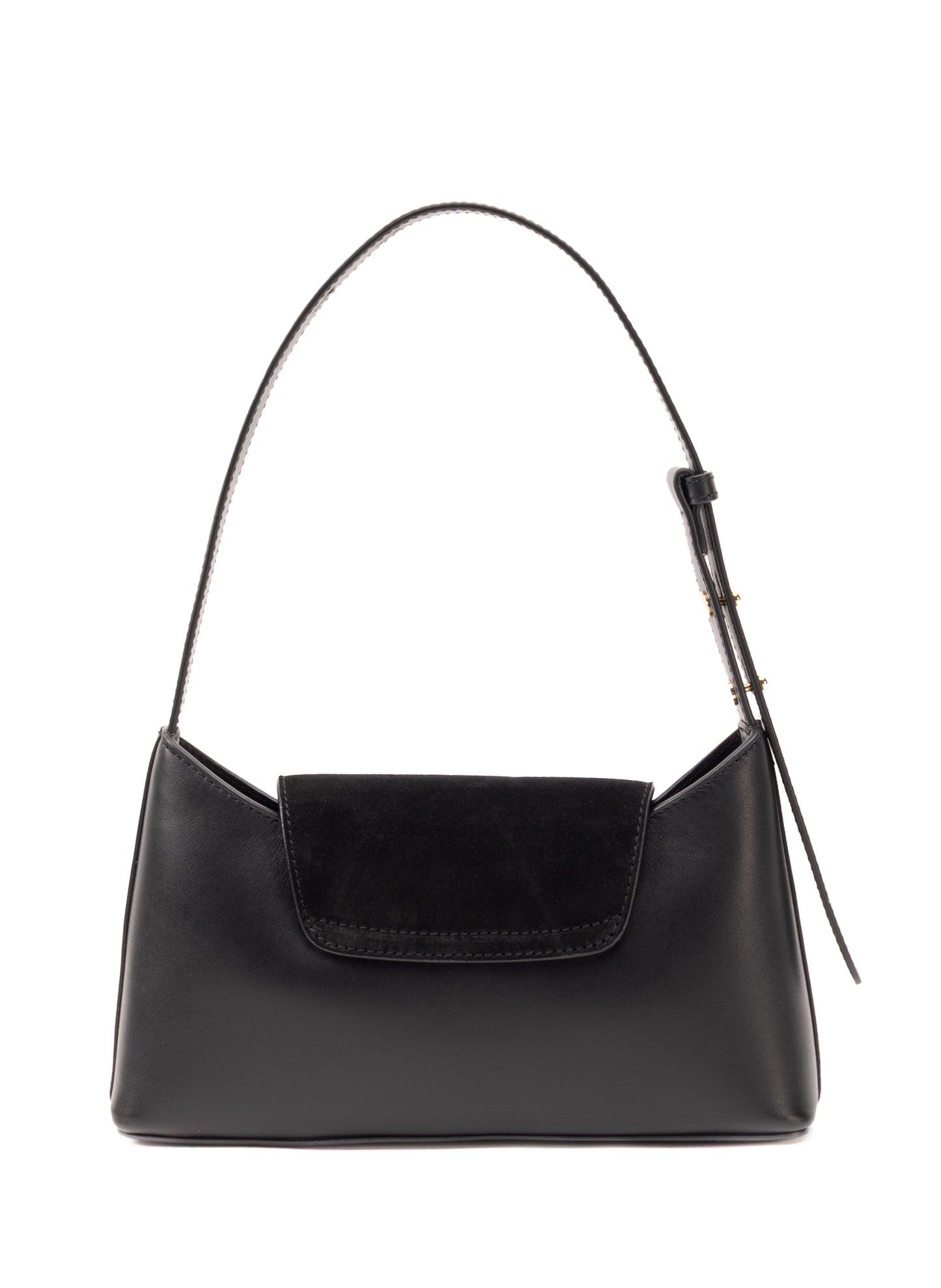 Envelope Wildleder/Leder Schwarz