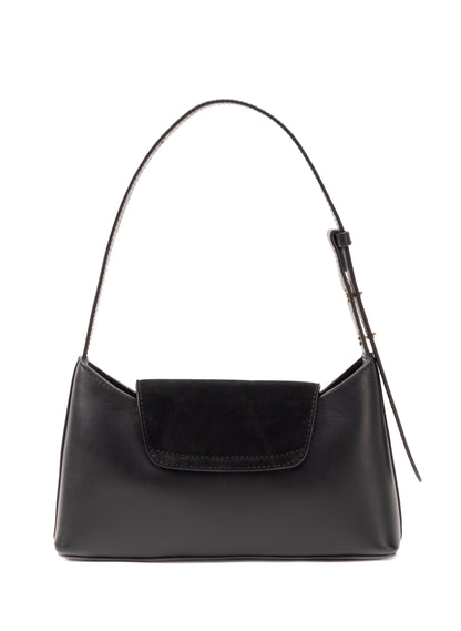 Envelope Wildleder/Leder Schwarz