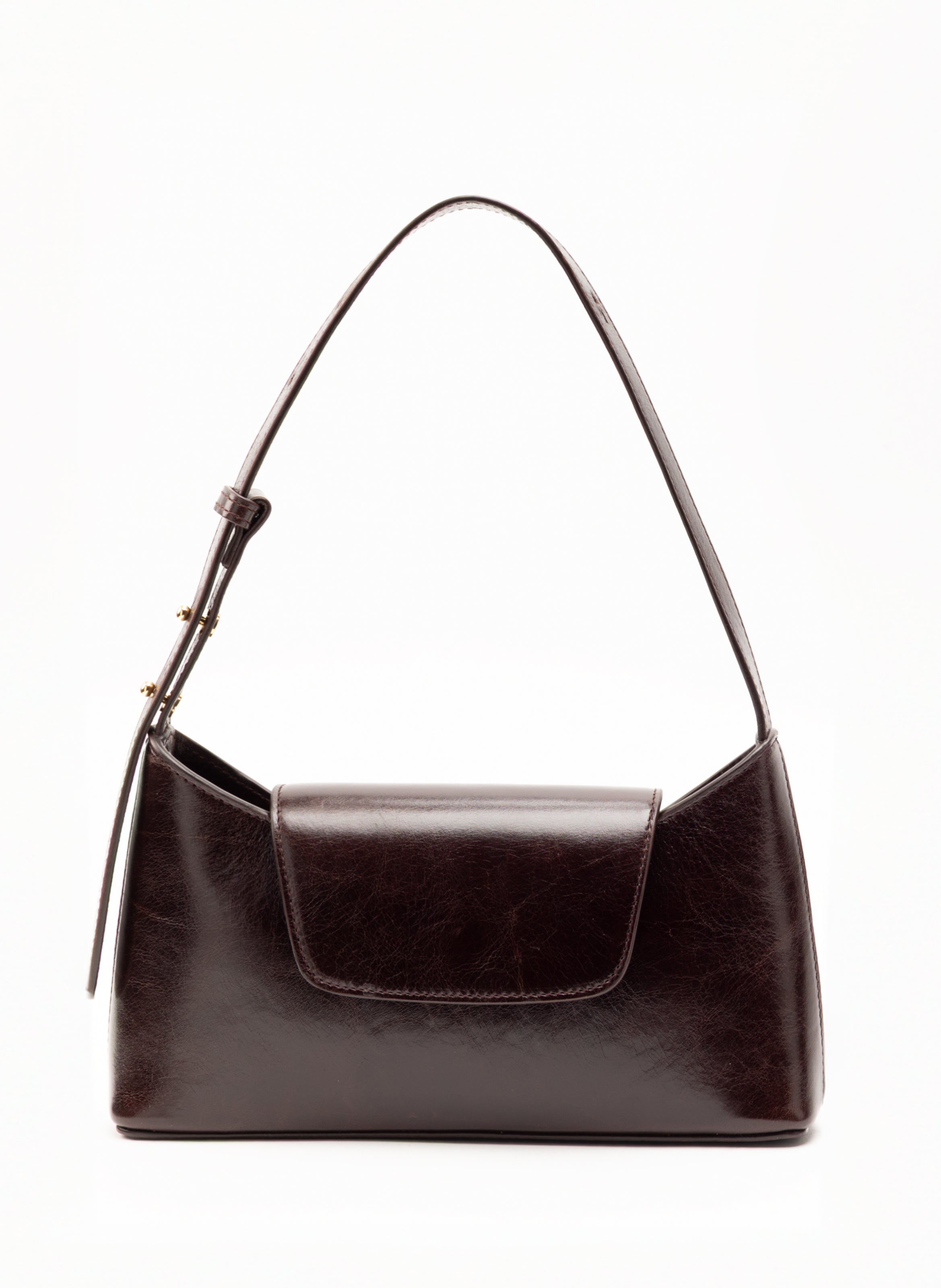 elleme Envelope Vintage Leather Chestnut Outlet Online Bags