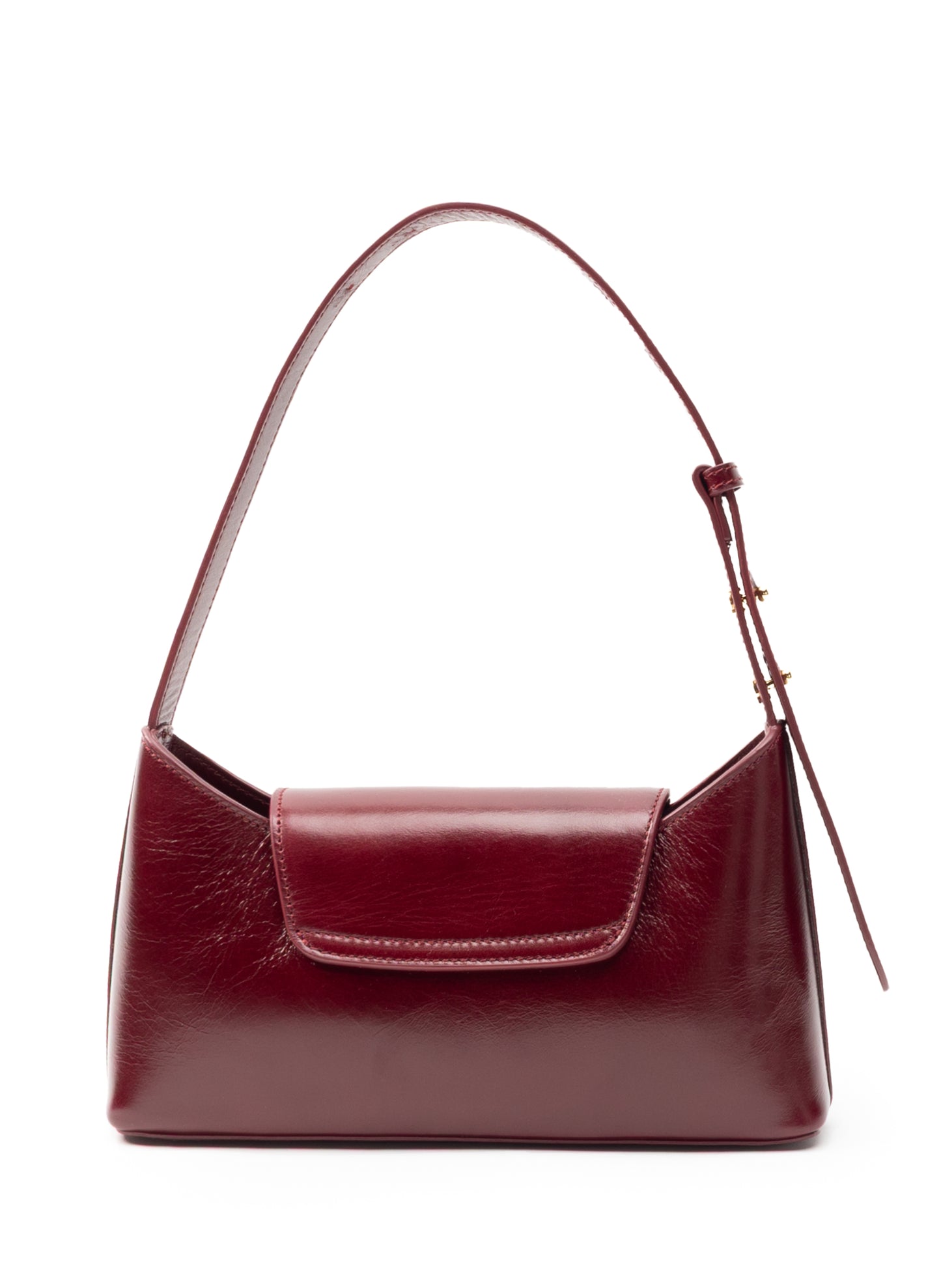 Envelope Vintage Leather Rubino