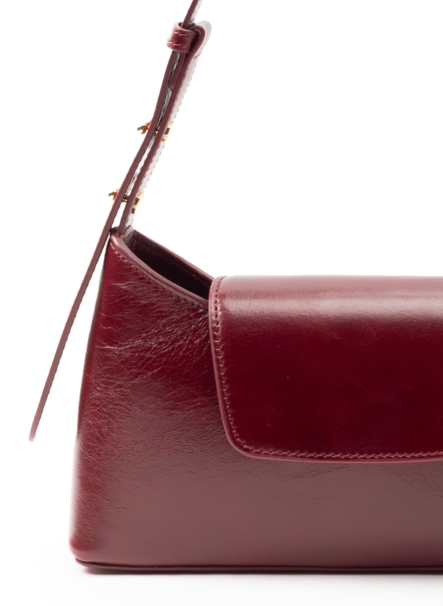 Envelope Vintage Leather Rubino