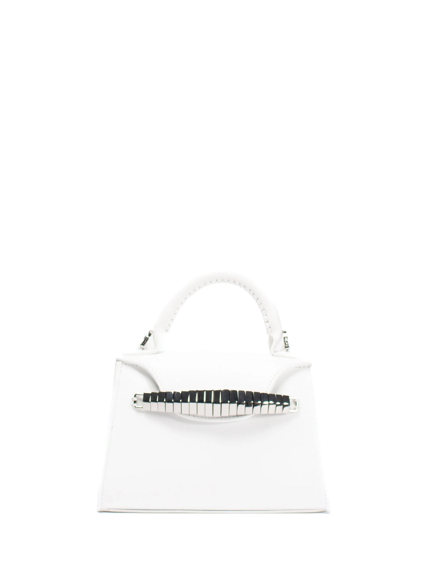 Mini Eva Cuir Blanc
