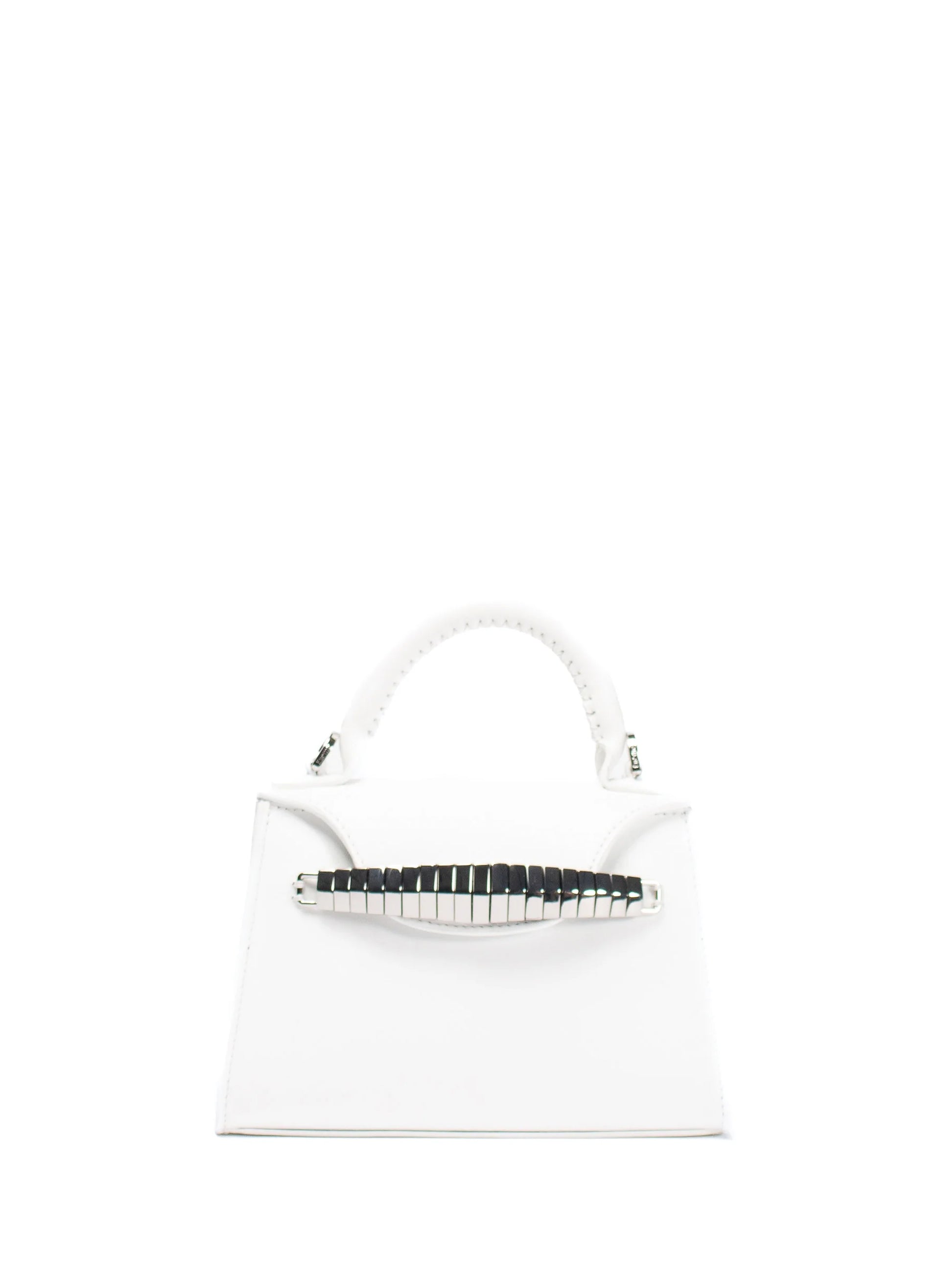 Eva Leather Mini Bag In White