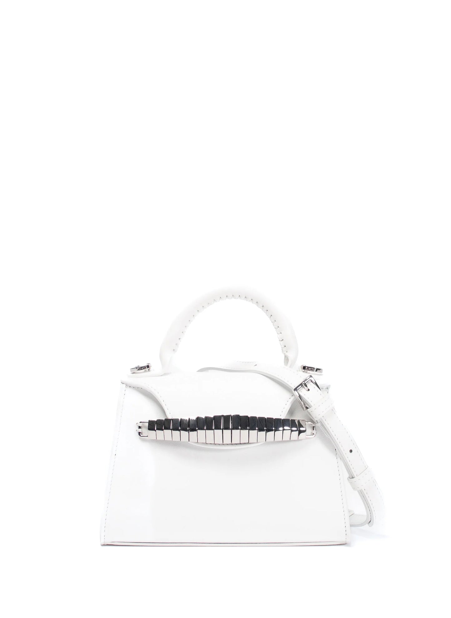 Mini Eva Cuir Blanc