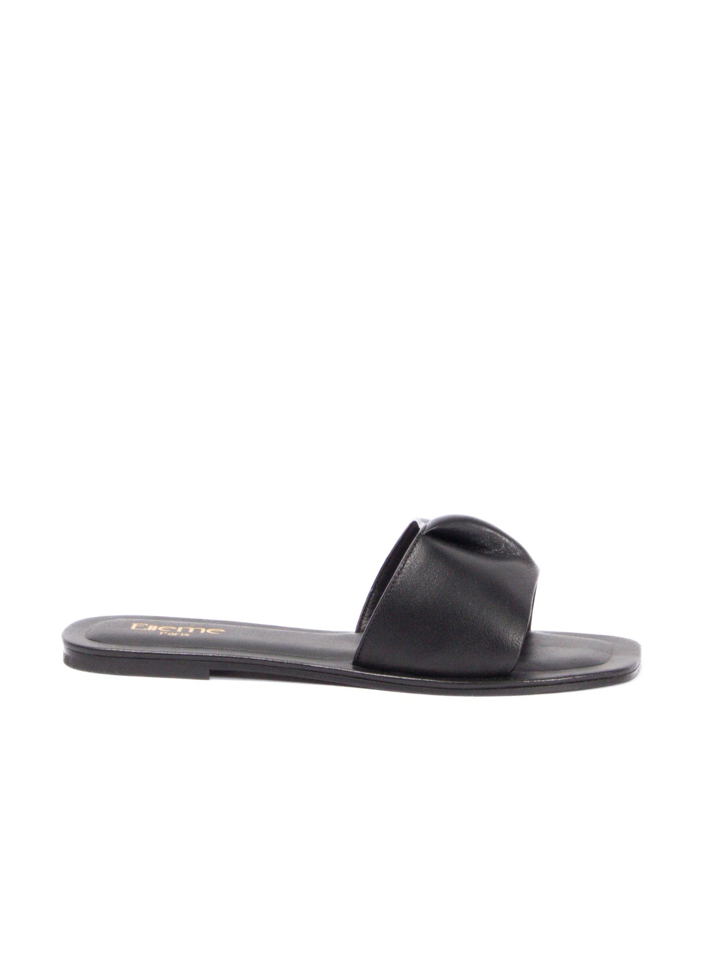 Fold Sandal Noir