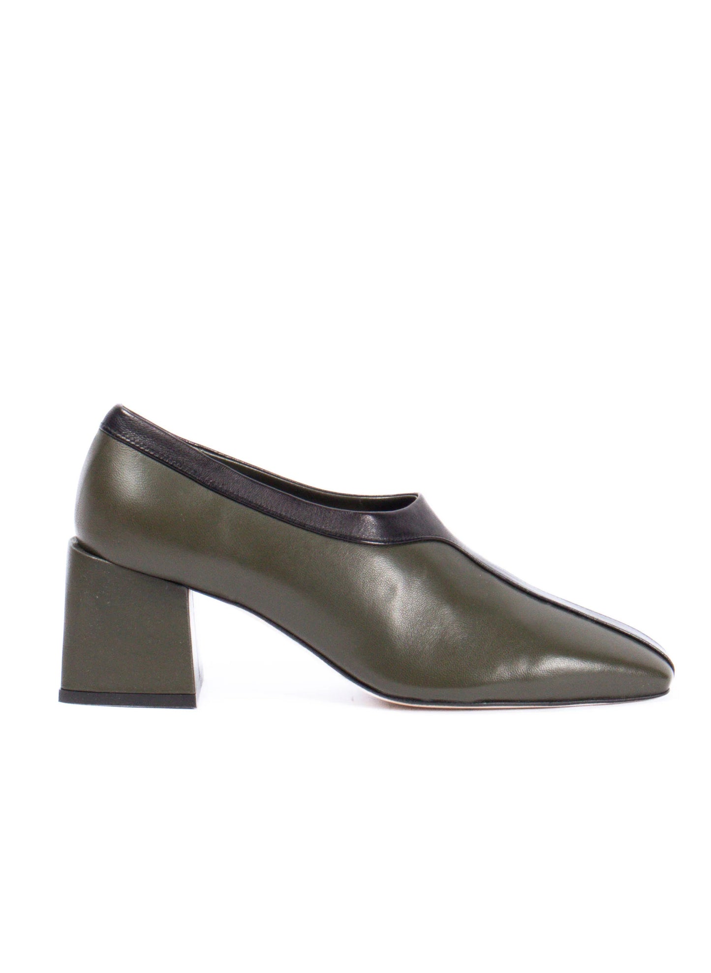 Frame Pumps Noir / kaki