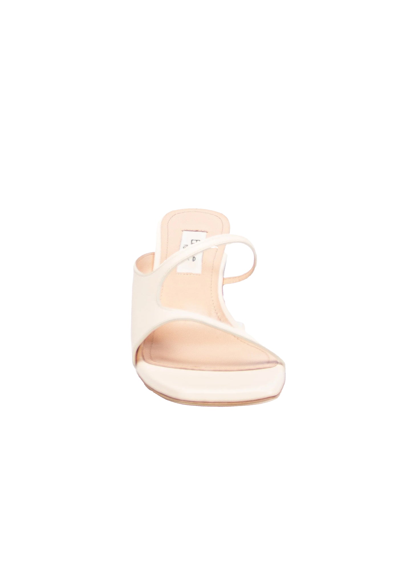 GEMINI Heel Sandale Cuir Ivoire