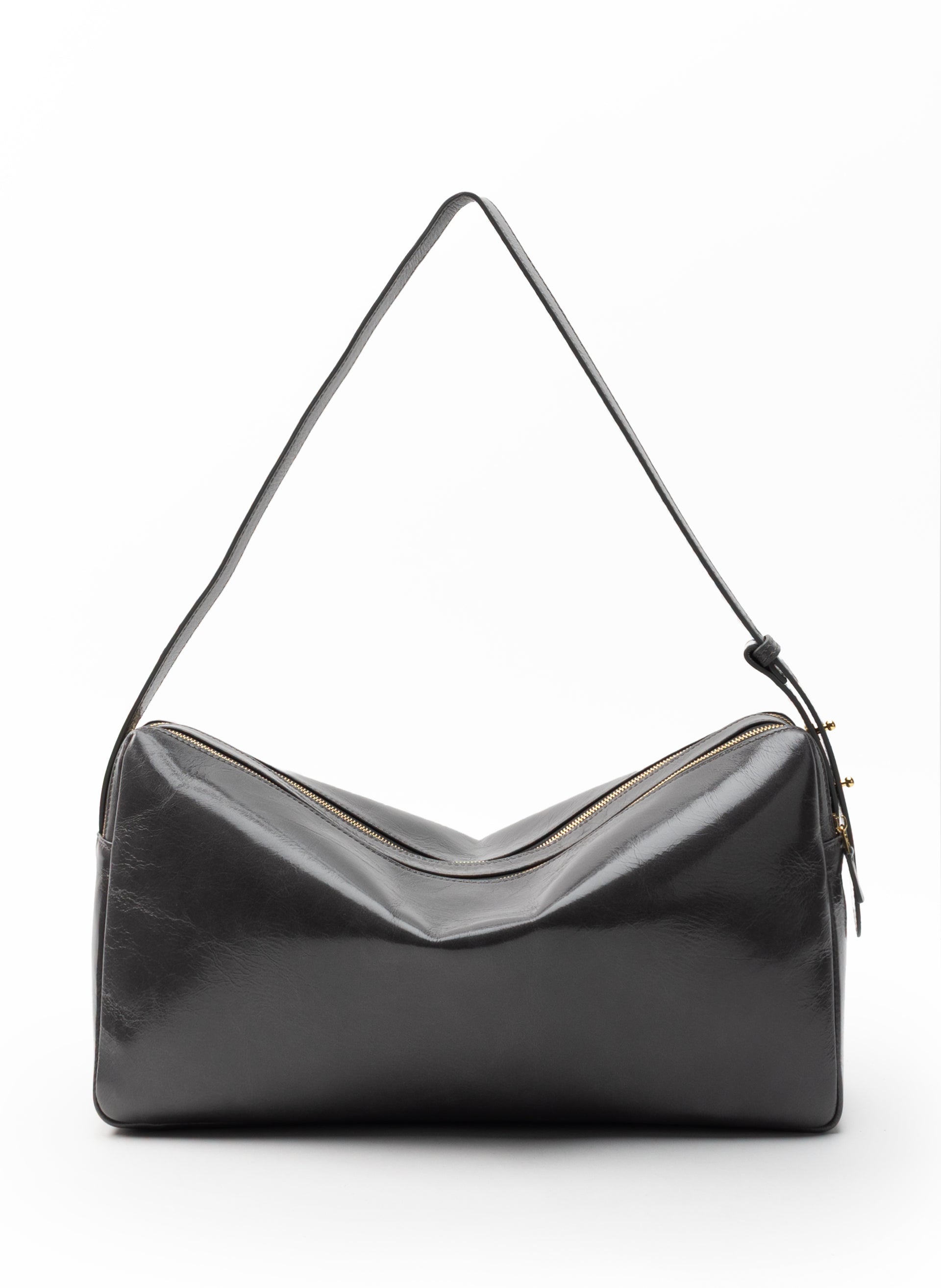 Trousse Large Vintage Leather Fumo