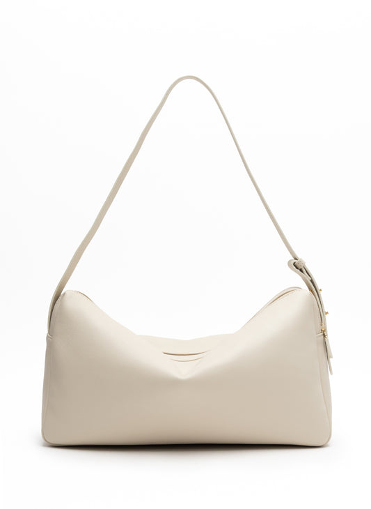 Trousse Large Leather Sesame