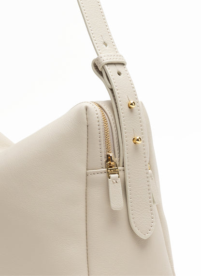 Trousse Large Leather Sesame