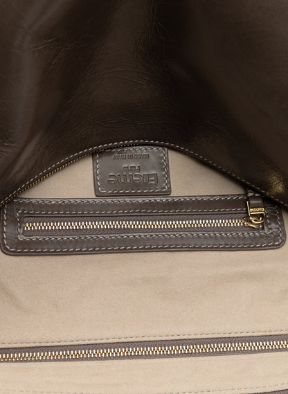 Trousse Grand Fumo en cuir vintage