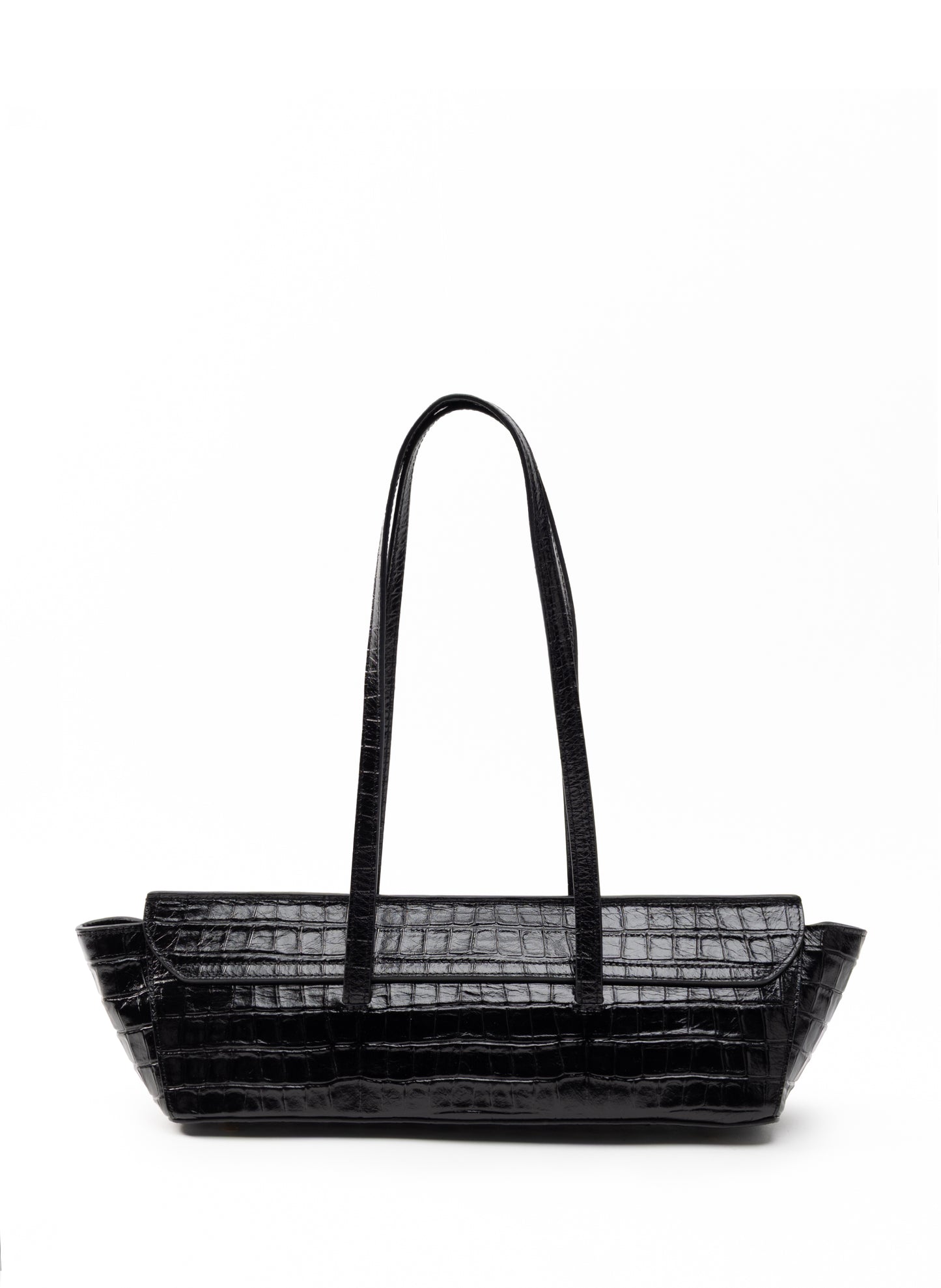 Le Bateau Croco Leather Black