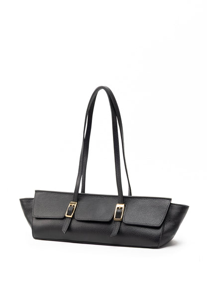 Le Bateau en cuir noir