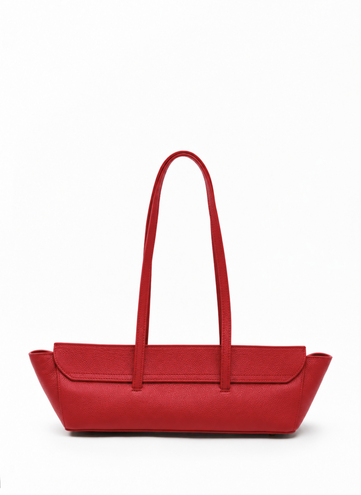 Le Bateau Pebbled Leather Red
