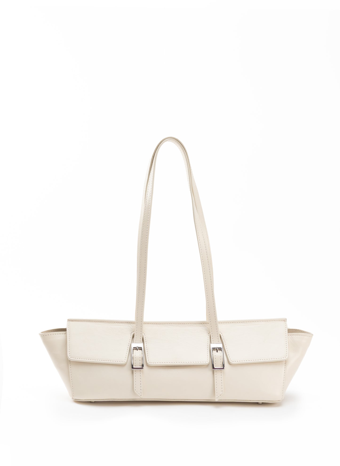 Le Bateau Vintage Leather Ivory - Silver