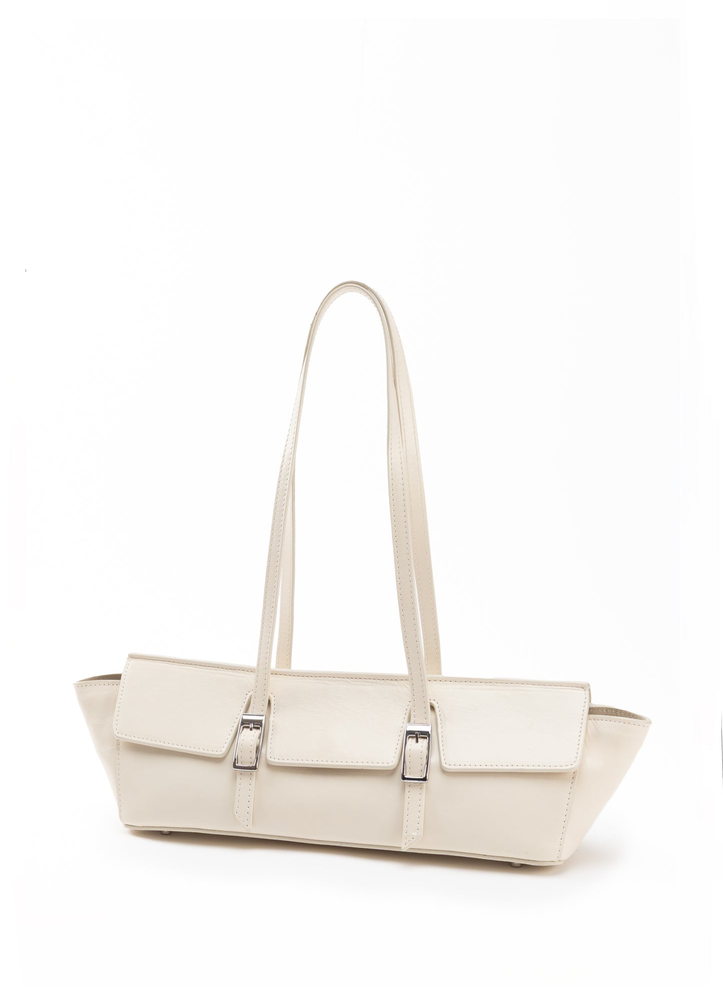 Le Bateau Vintage Leather Ivory - Silver
