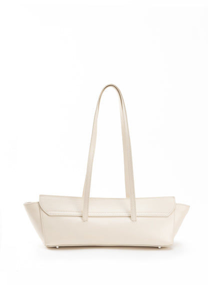 Le Bateau Vintage Leather Ivory - Silver