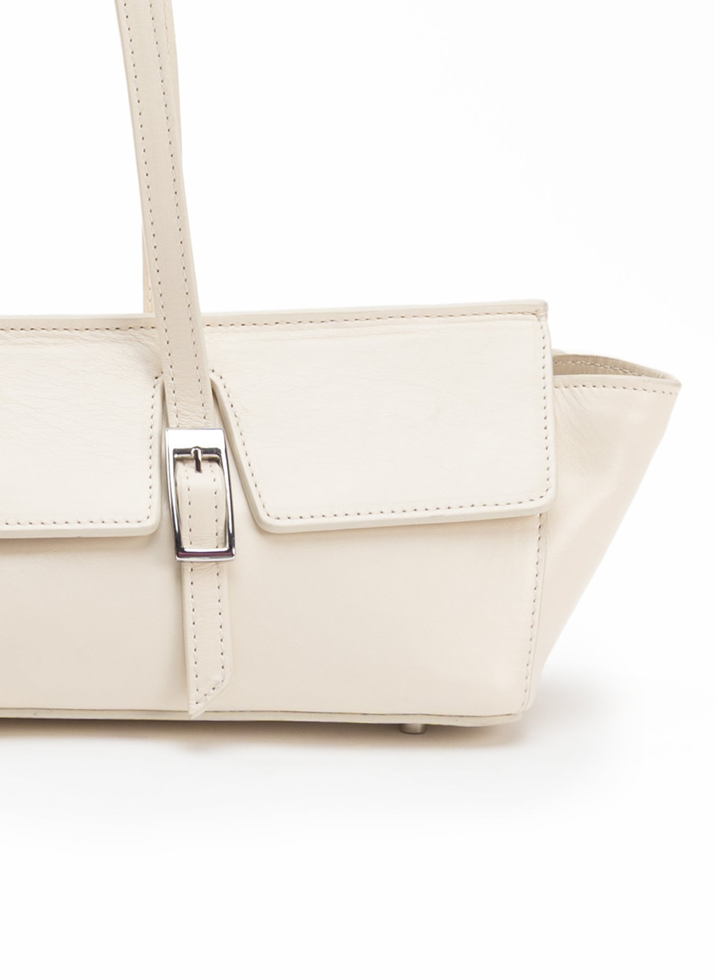 Le Bateau Vintage Leather Ivory - Silver