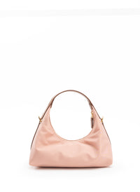 Le Nylon Mini Nylon/Leather Trimming Dust Pink/Cognac