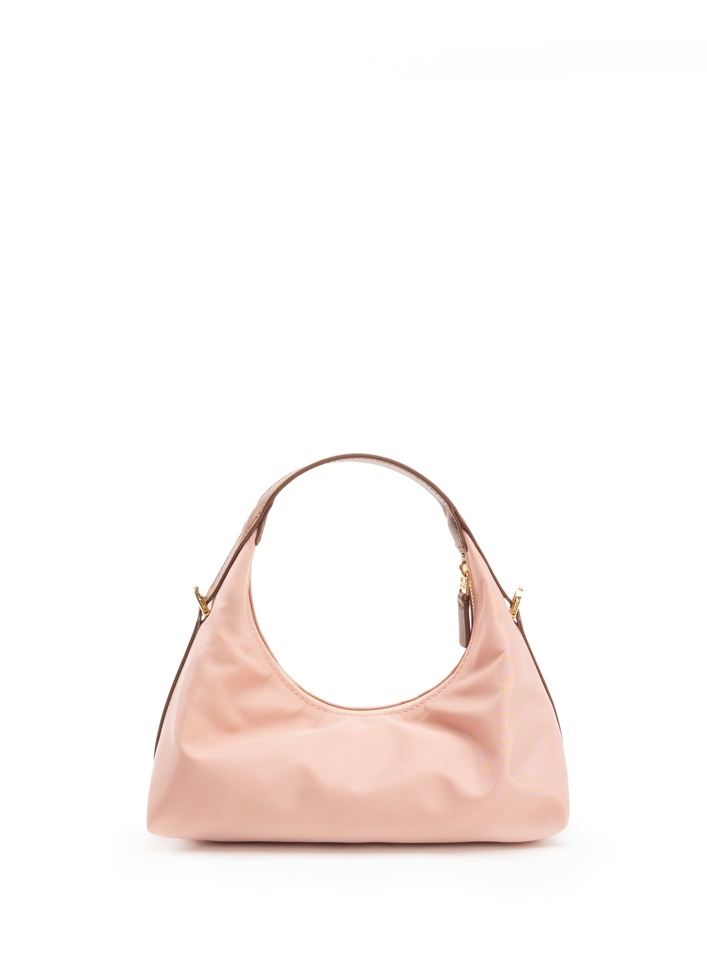 Le Nylon Mini Nylon/Leather Trimming Dust Pink/Cognac