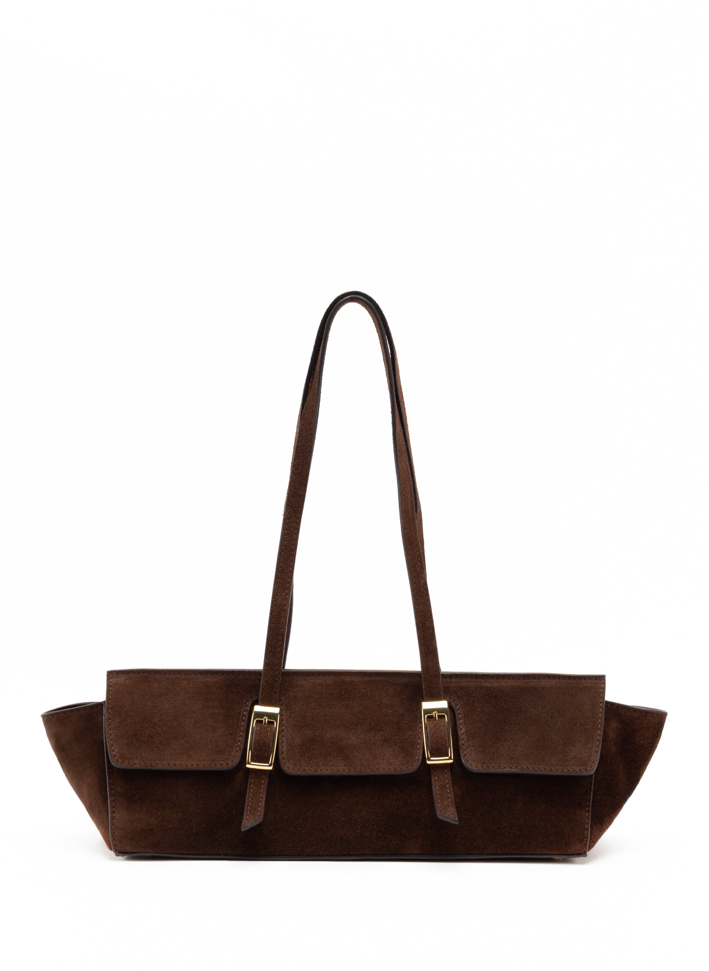 elleme ムートンバッグ Raisin Shearling Montone Taupe - Fuzzy Shoulder Bag - Elleme