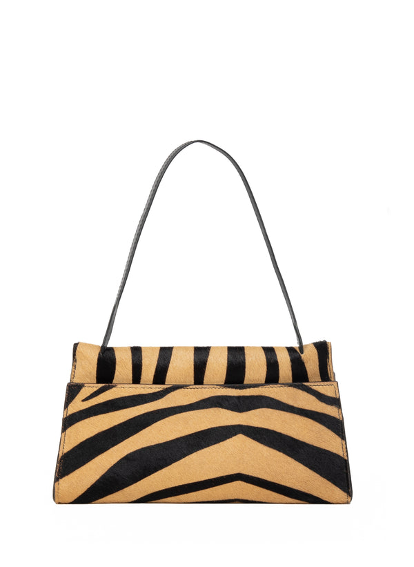 Long Papillon Calf Leather Zebra – Elleme