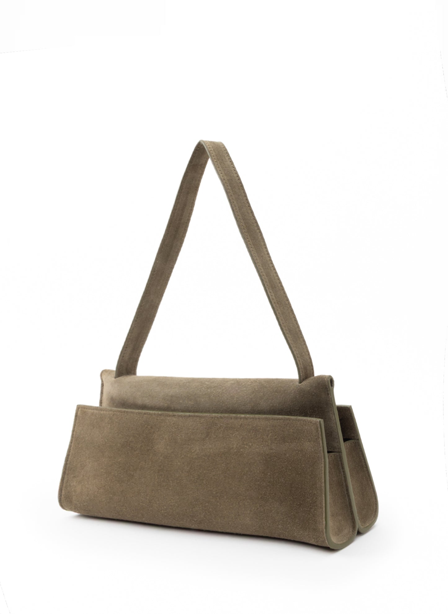 Long Papillon Suede Truffle