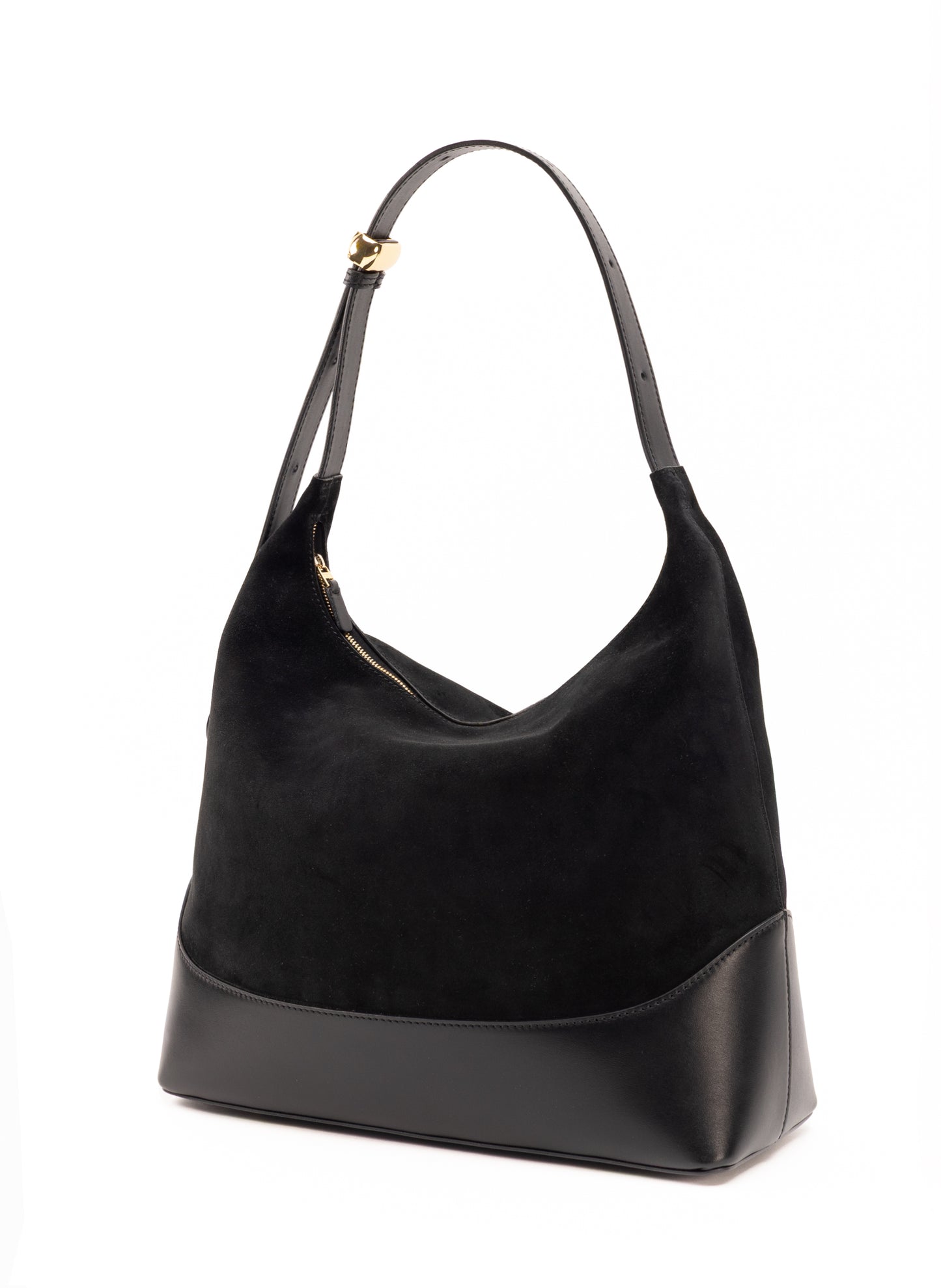 Loop Large Suede/Leather Black