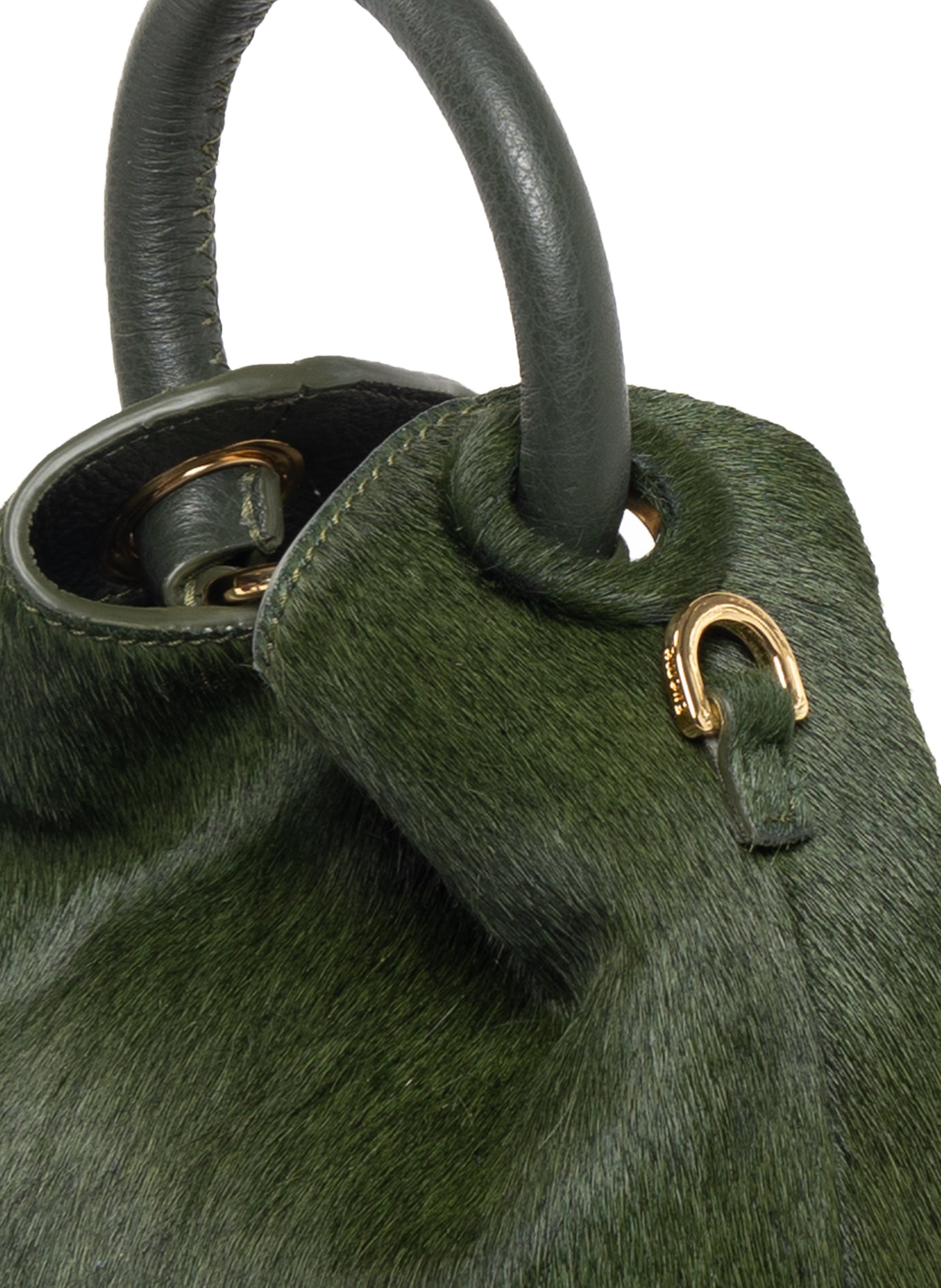 Madeleine Calf Leather Green