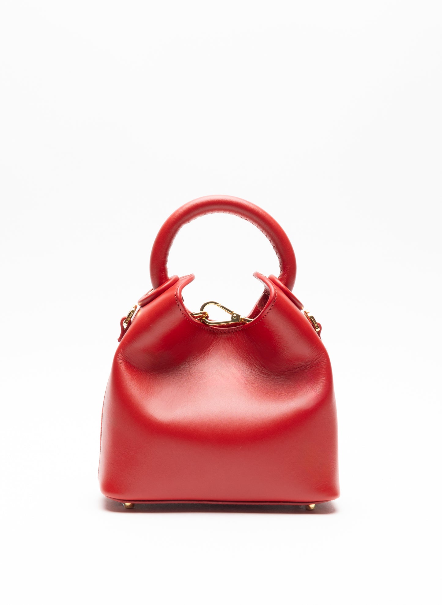 Madeleine Leather Red