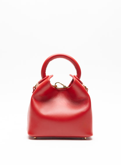 Madeleine Leather Red