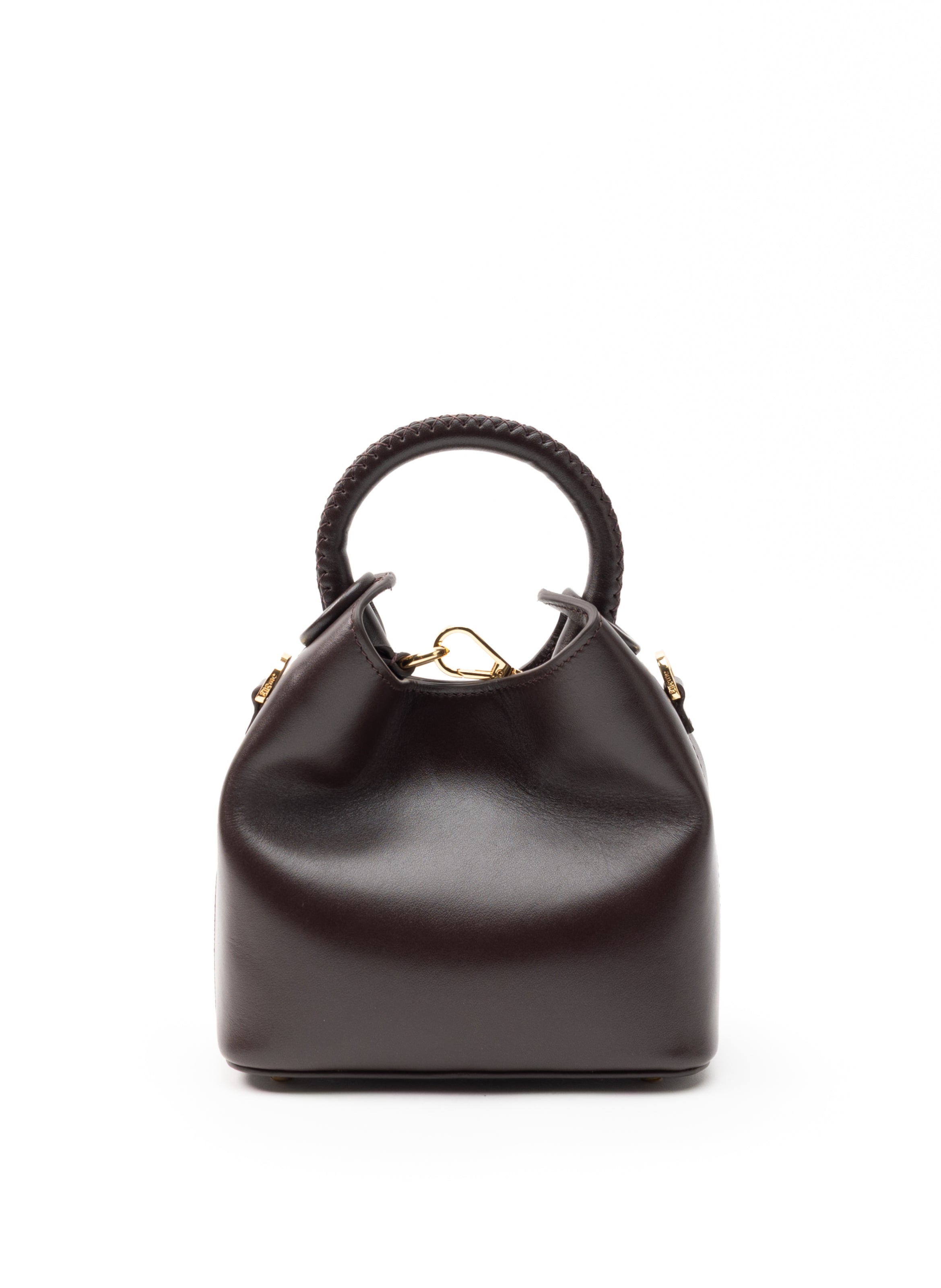elleme エレメ　madeleine  マドレーヌ　bag Madeleine Patent Leather Wine - Minimalist Leather Bag - Elleme